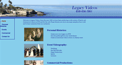Desktop Screenshot of legacyvideos.com